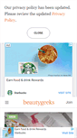 Mobile Screenshot of imabeautygeek.com